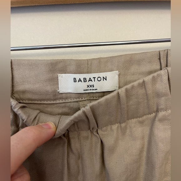 ARITZIA Babaton Linen Blend Dexter Jogger XXS - Picture 9 of 11